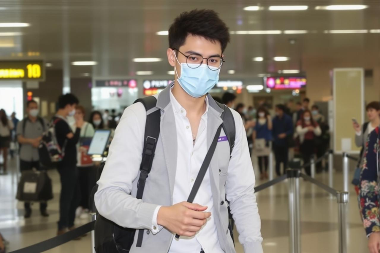 某流量小生被曝整容失败,现身机场面部僵硬引热议